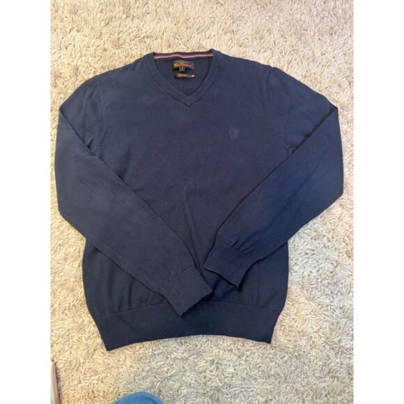 Ben Sherman Other - Ben Sherman navy v‑neck sweater size S signature preppy golfcore